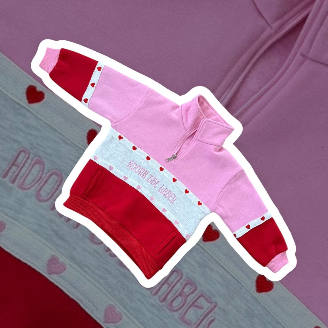 Little Loves 1/4 zip jumper