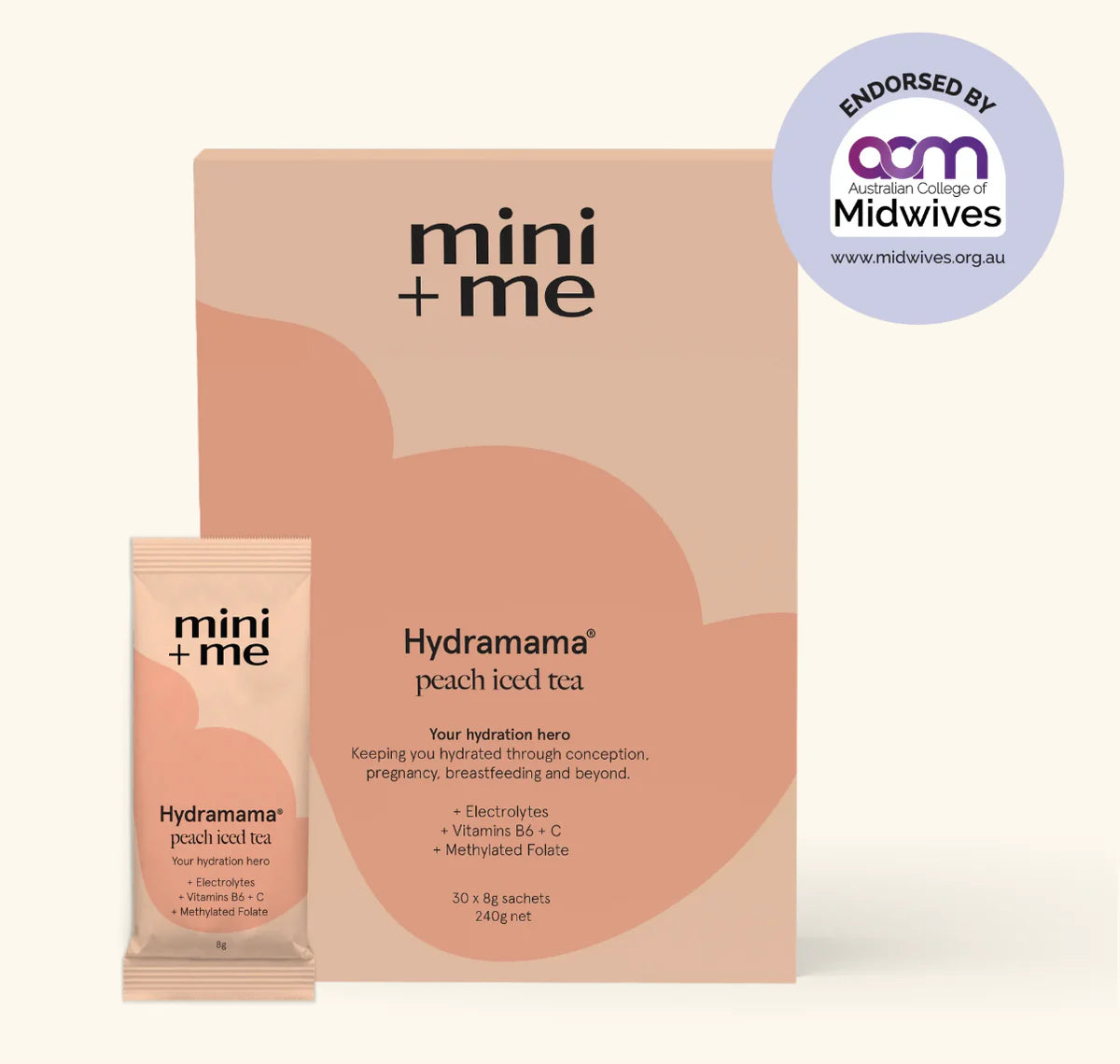 Hydramama- Peach Iced Tea