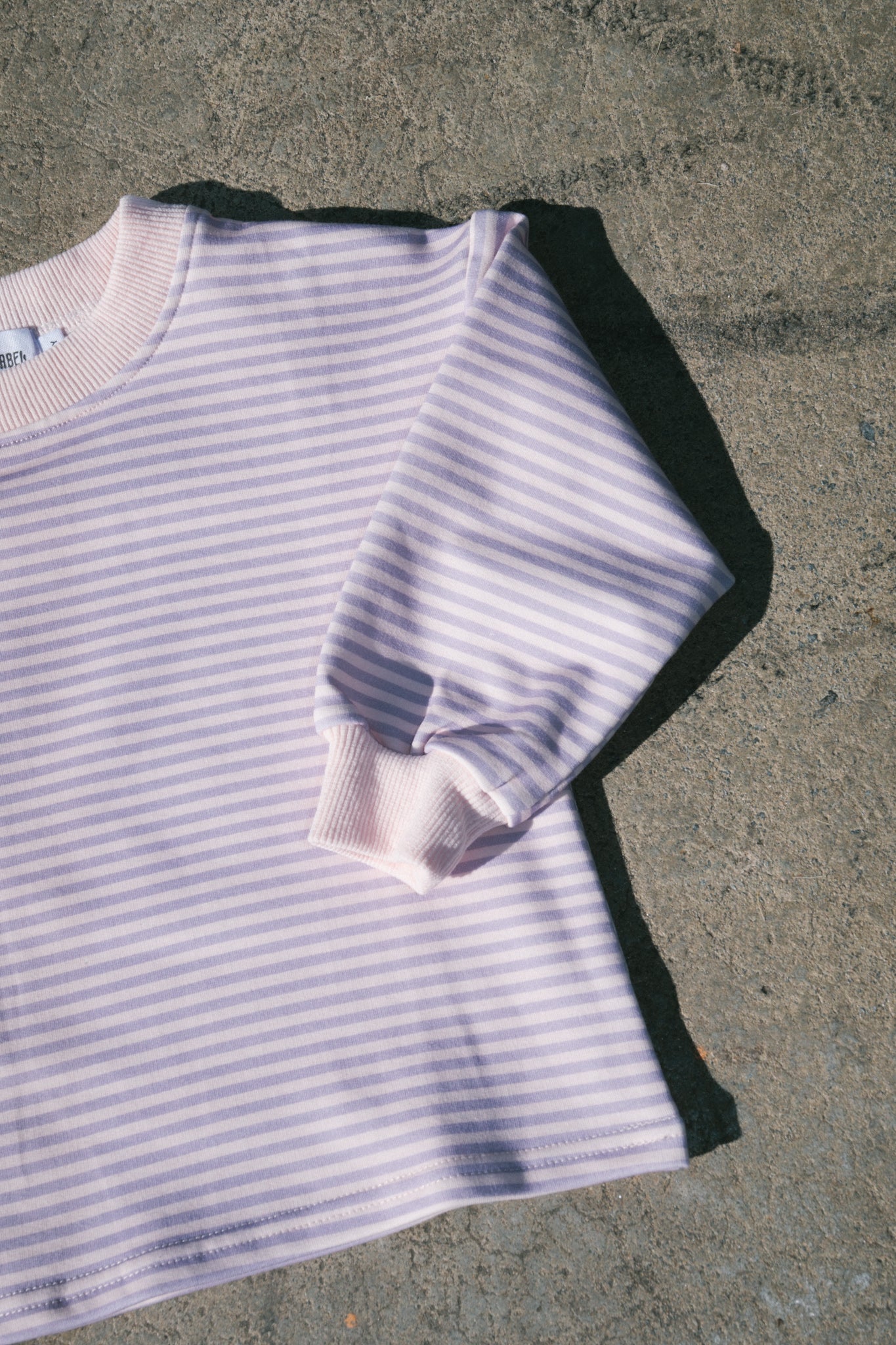 Lavender Stripe- Long Sleeve